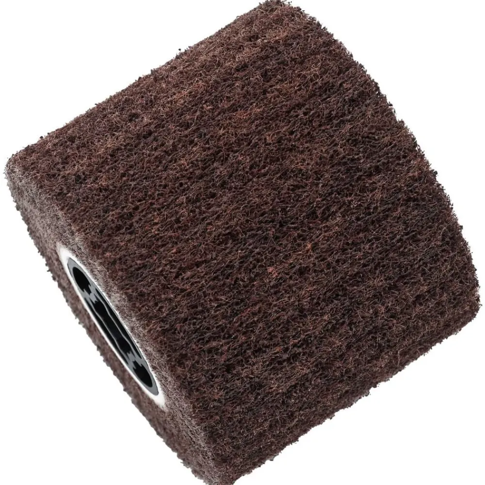 vidaXL Rouleaux de ponçage 3 pcs Marron 12 x 12 x 10 cm