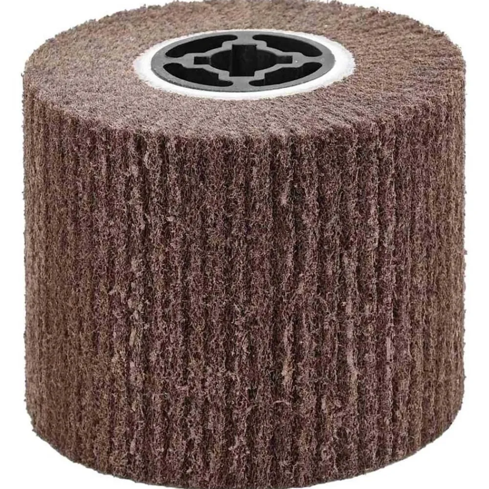 vidaXL Rouleaux de ponçage 3 pcs Marron 12 x 12 x 10 cm
