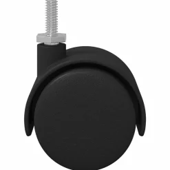 vidaXL Roulettes 2 pcs Noir 40,1 x 37,8 mm PP et Fer