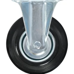 vidaXL Roulettes fixes 4 pcs 125 mm
