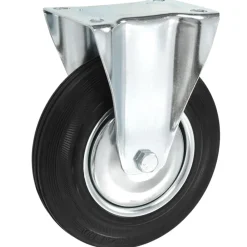 vidaXL Roulettes fixes 4 pcs 200 mm