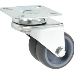 vidaXL Roulettes pivotantes doubles 4 pcs 50 mm