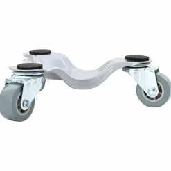 vidaXL Roulettes pour meubles 4 pièces 16 x 14,5 x 5,5 cm Acier 180 kg
