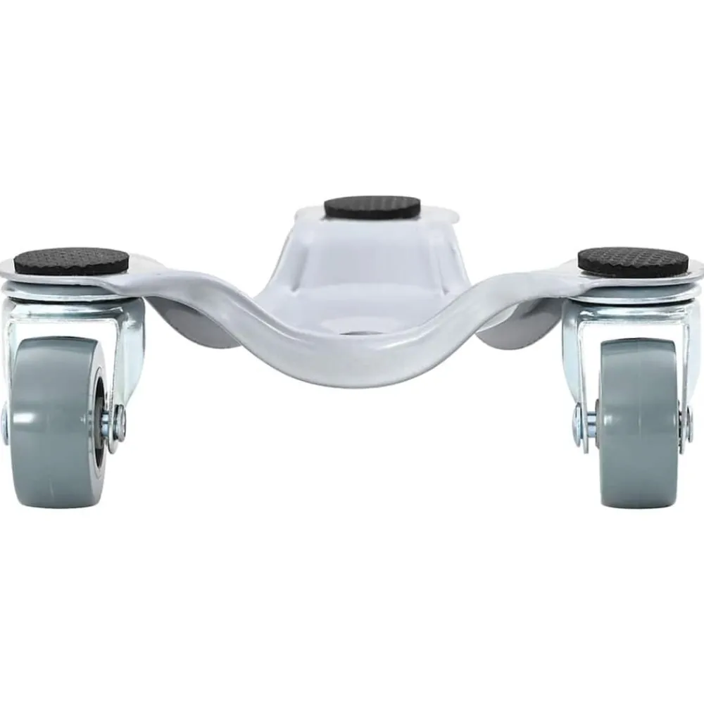 vidaXL Roulettes pour meubles 4 pièces 16 x 14,5 x 5,5 cm Acier 180 kg