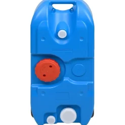 vidaXL Réservoir d'eau sur roues pour camping 40 L