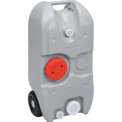 vidaXL Réservoir d'eau sur roues pour camping 40 L