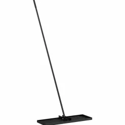 vidaXL Râteau de jardin Noir 75 x 25 x 200 cm Acier enduit de poudre