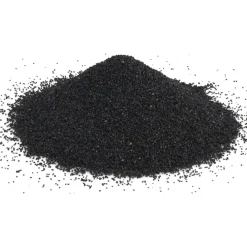 vidaXL Sable pour aquarium 25 kg noir 0,2-2 mm