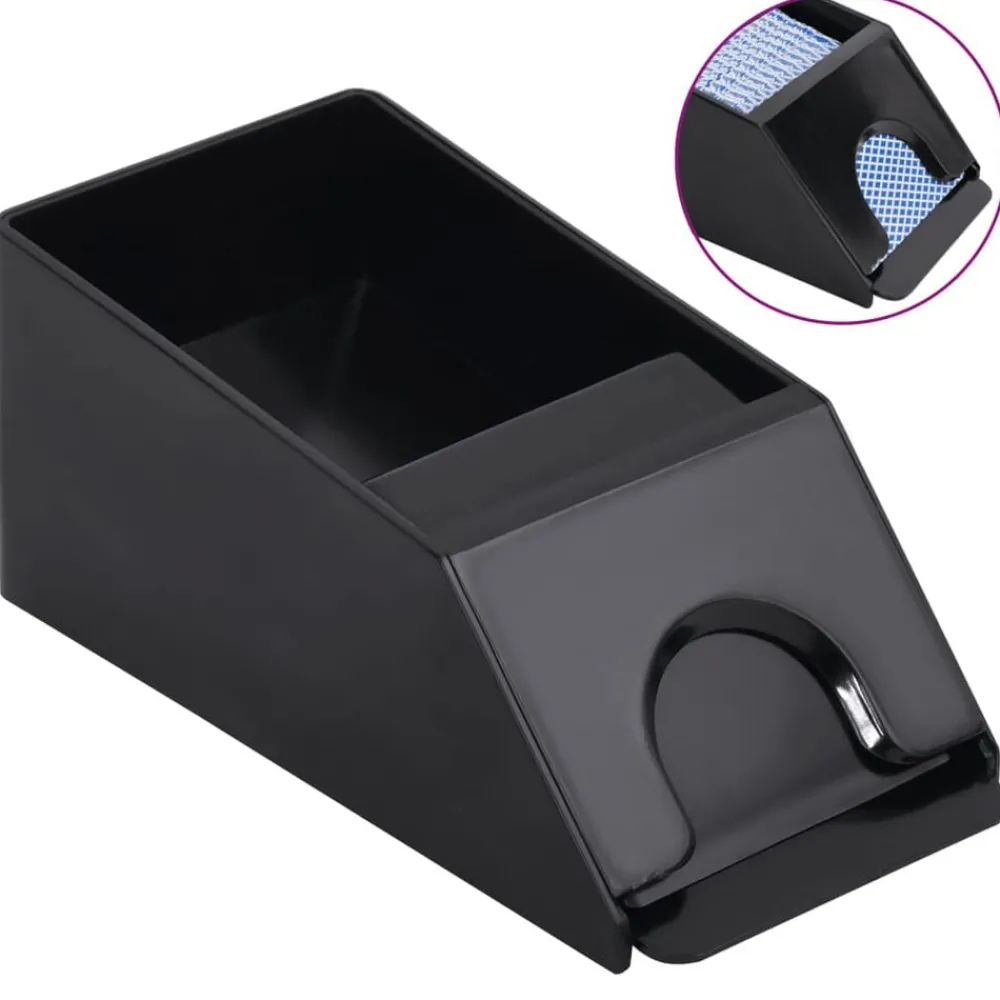 Jeux-vidaXL Sabot de cartes à jouer noir 2 jeux