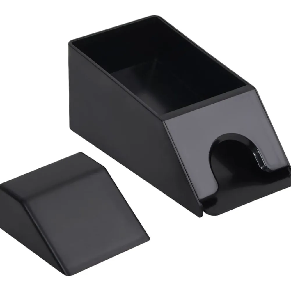 Jeux-vidaXL Sabot de cartes à jouer noir 2 jeux