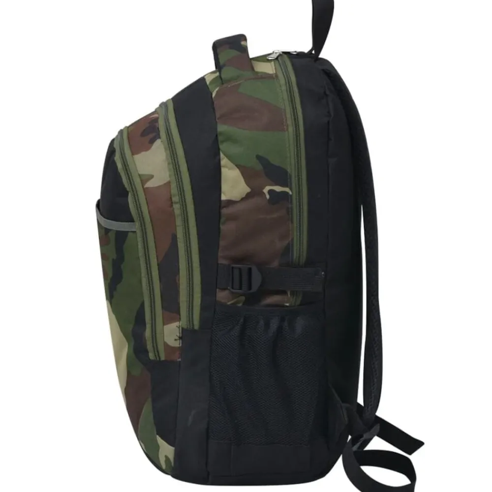 vidaXL Sac à dos d'école 40 L noir et