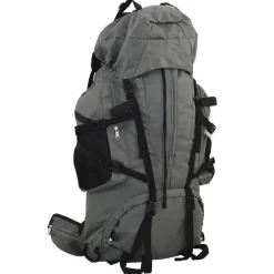 vidaXL Sac à dos de randonnée 60 L tissu oxford
