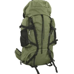 Bagages & Maroquinerie-vidaXL Sac à dos de randonnée armée 60 L tissu oxford Vert