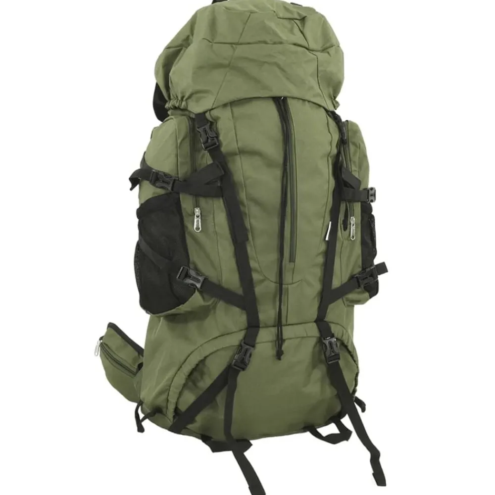 Bagages & Maroquinerie-vidaXL Sac à dos de randonnée armée 60 L tissu oxford Vert