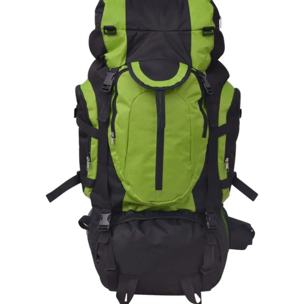 vidaXL Sac à dos de randonnée XXL 75 L noir et