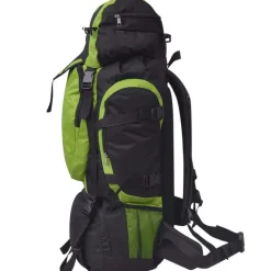 vidaXL Sac à dos de randonnée XXL 75 L noir et