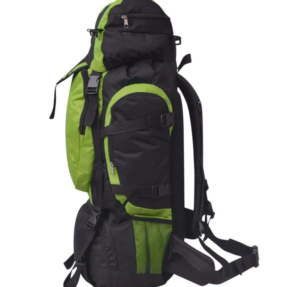 vidaXL Sac à dos de randonnée XXL 75 L noir et