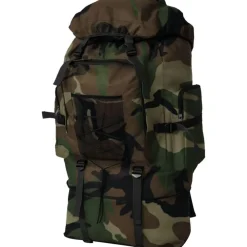 vidaXL Sac à dos en style d'armée XXL 100 L