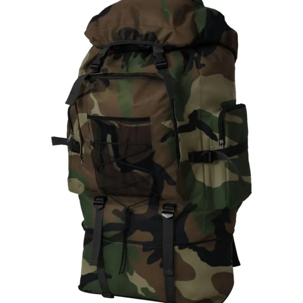 vidaXL Sac à dos en style d'armée XXL 100 L