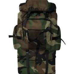 vidaXL Sac à dos en style d'armée XXL 100 L