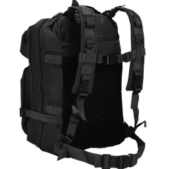 Bagages & Maroquinerie-vidaXL Sac à dos en style militaire 50 L Noir