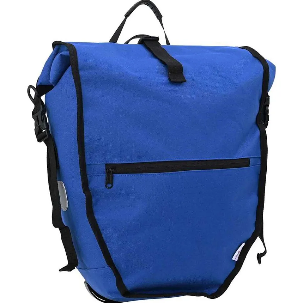 Loisirs De Plein Air-vidaXL Sac à vélo 32,5 x 17 x 57 cm Polyester Bleu