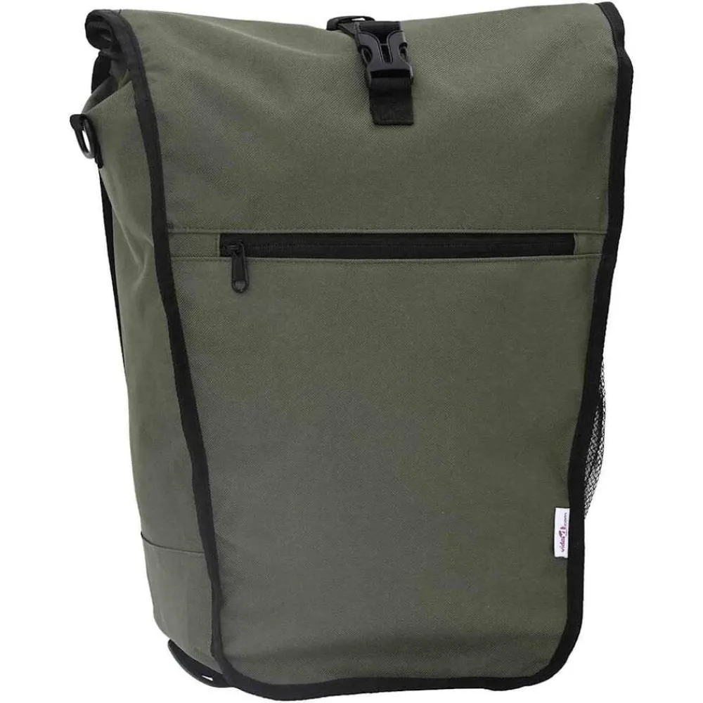 vidaXL Sac à vélo Olive 34 x 16 x 59 cm Polyester