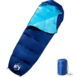 vidaXL Sac de couchage momie pour adultes camping 3 saisons
