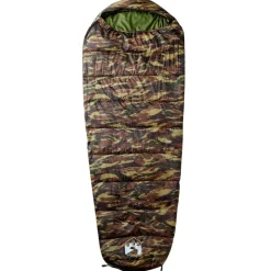 Loisirs De Plein Air-vidaXL Sac de couchage momie pour adultes camping 3 saisons Camouflage