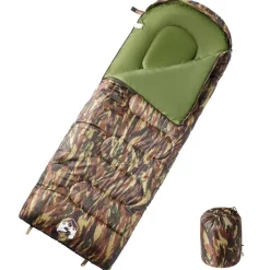 vidaXL Sac de couchage pour adultes camping 3-4 saisons