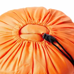 Loisirs De Plein Air-vidaXL Sac de couchage pour adultes camping 3-4 saisons Orange et noir