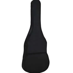 vidaXL Sac de guitare classique 4/4 (39") Noir 100x37 cm Tissu