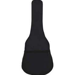 vidaXL Sac de guitare classique 4/4 (39") Noir 100x37 cm Tissu