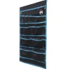 Loisirs De Plein Air-vidaXL Sac de rangement avec stockage Noir et Bleu 63,5 x 40 cm oxford