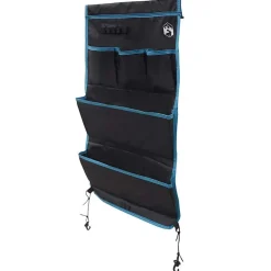 Loisirs De Plein Air-vidaXL Sac de rangement avec stockage Noir et Bleu 91 x 47,5 cm oxford