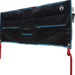 Loisirs De Plein Air-vidaXL Sac de rangement avec stockage Noir et Bleu 98 x 47 cm oxford