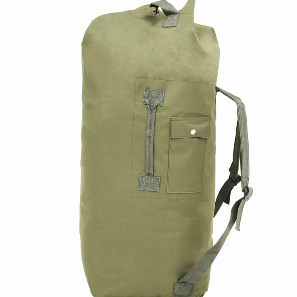 vidaXL Sac de sport style militaire 85 L