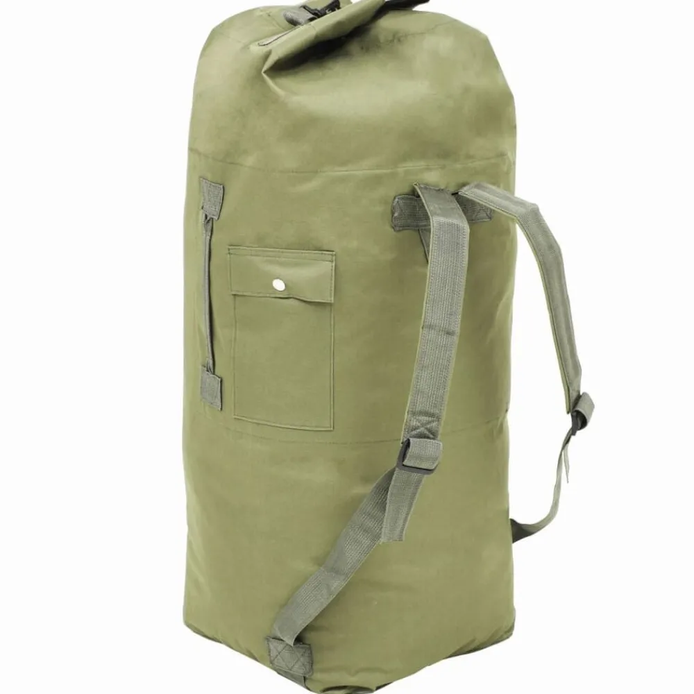 vidaXL Sac de sport style militaire 85 L
