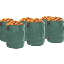vidaXL Sacs à Déchets de Jardin 12 pcs Vert 79 x 79 x 99,5 cm