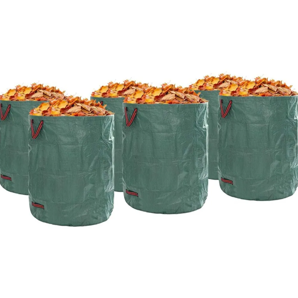 vidaXL Sacs à Déchets de Jardin 12 pcs Vert 79 x 79 x 99,5 cm