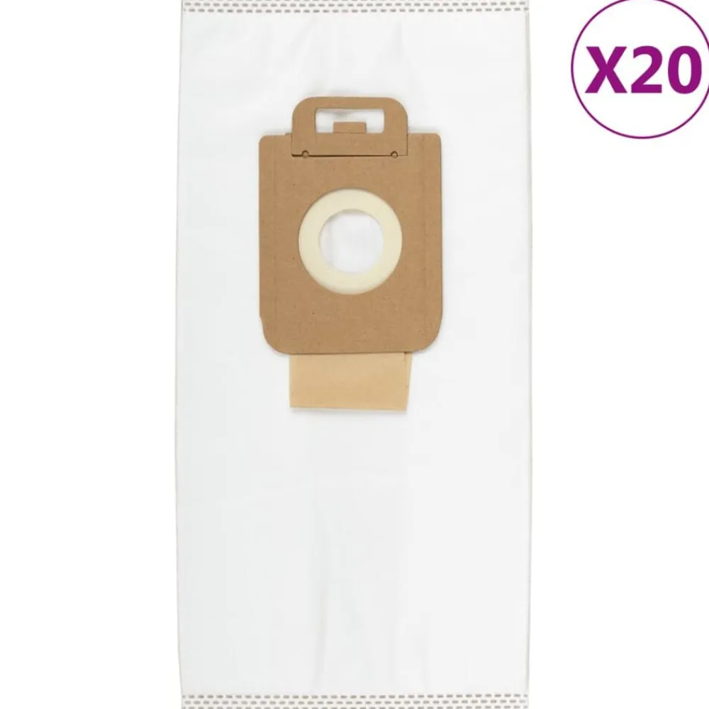 Accessoires Pour Appareils Électroménagers-vidaXL Sacs d’aspirateur pour Nilfisk King 20 pcs