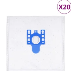 vidaXL Sacs d’aspirateur pour Miele type GNH 20 pcs