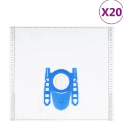 vidaXL Sacs d’aspirateur pour Bosch/Siemens DEFGH 20 pcs