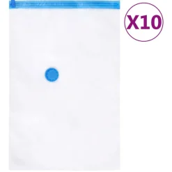Produits Ménagers-vidaXL Sacs de voyage sous vide Sacs de vêtements 3 tailles 20 pcs