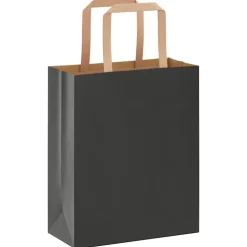 vidaXL Sacs en papier 250 pcs avec poignées 18x8x22 cm