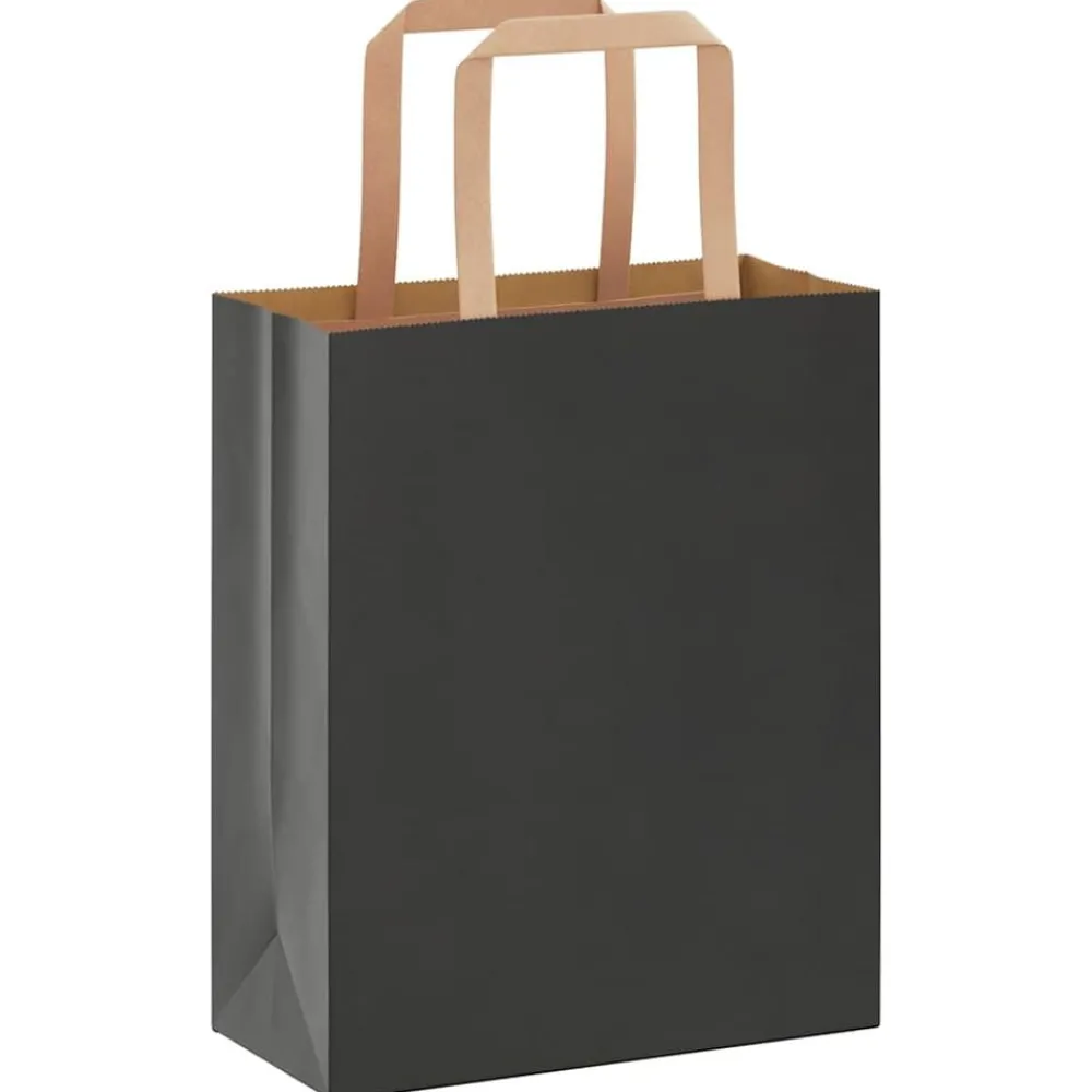 vidaXL Sacs en papier 250 pcs avec poignées 18x8x22 cm