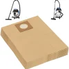 Accessoires Pour Appareils Électroménagers-vidaXL Sacs en papier pour aspirateur sec et humide 10 pcs Marron