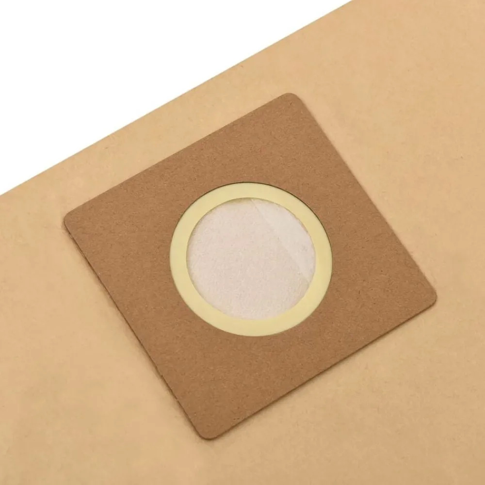 Accessoires Pour Appareils Électroménagers-vidaXL Sacs en papier pour aspirateur sec et humide 10 pcs Marron