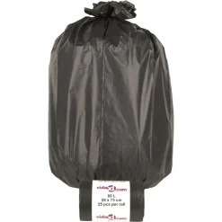 vidaXL Sacs poubelles 250 pcs noir 60 L