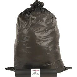 vidaXL Sacs poubelles 250 pcs noir 120 L